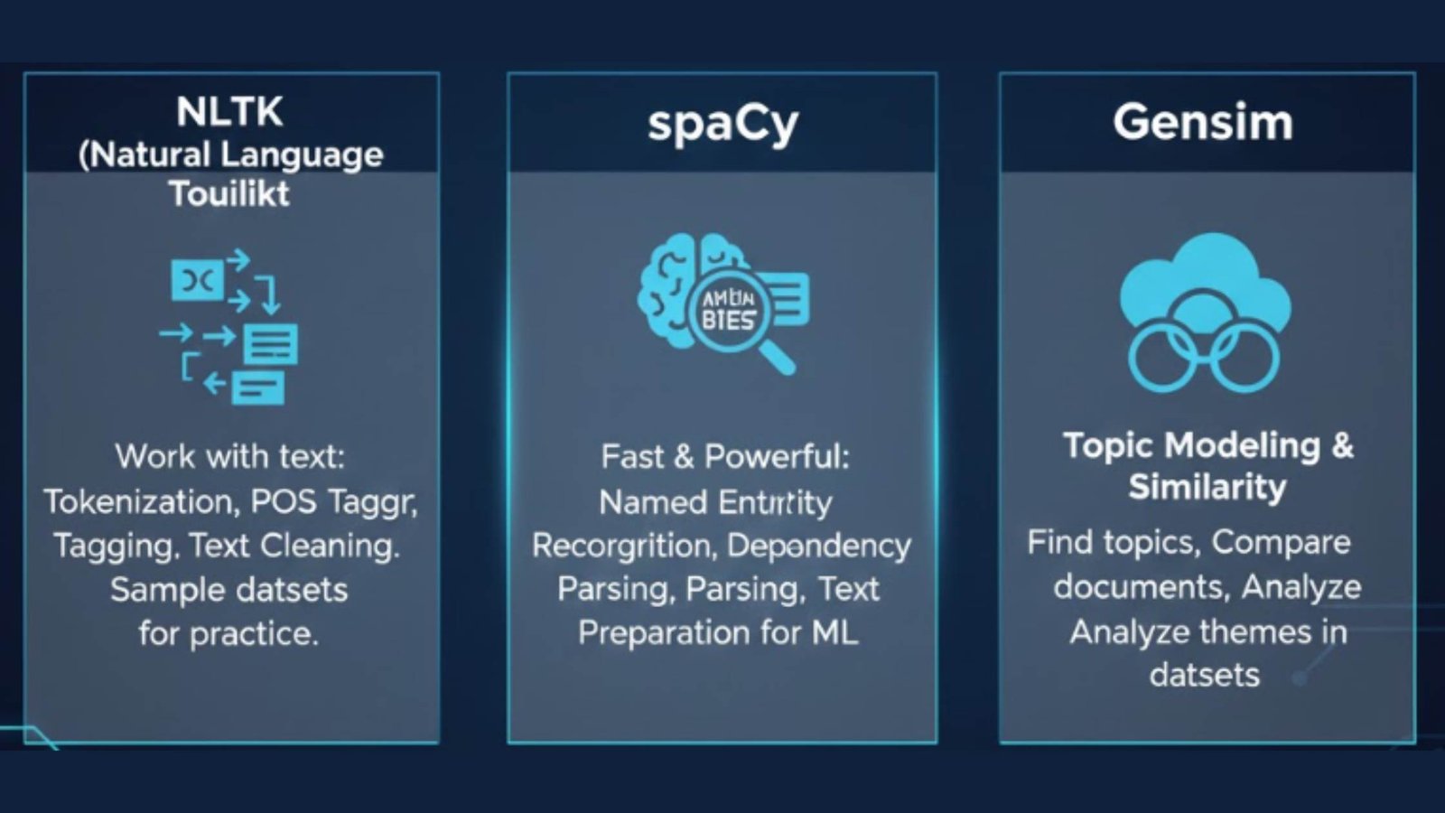 Essential Python Libraries for NLP and Semantic SEO