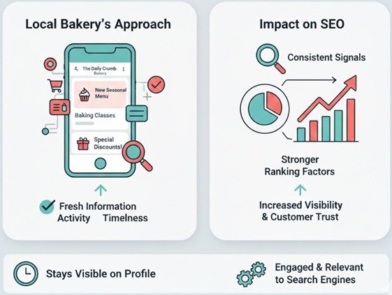 Example of How Google Business Post (GBP) Improve SEO