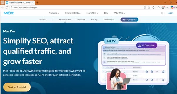 Interface of MOZ