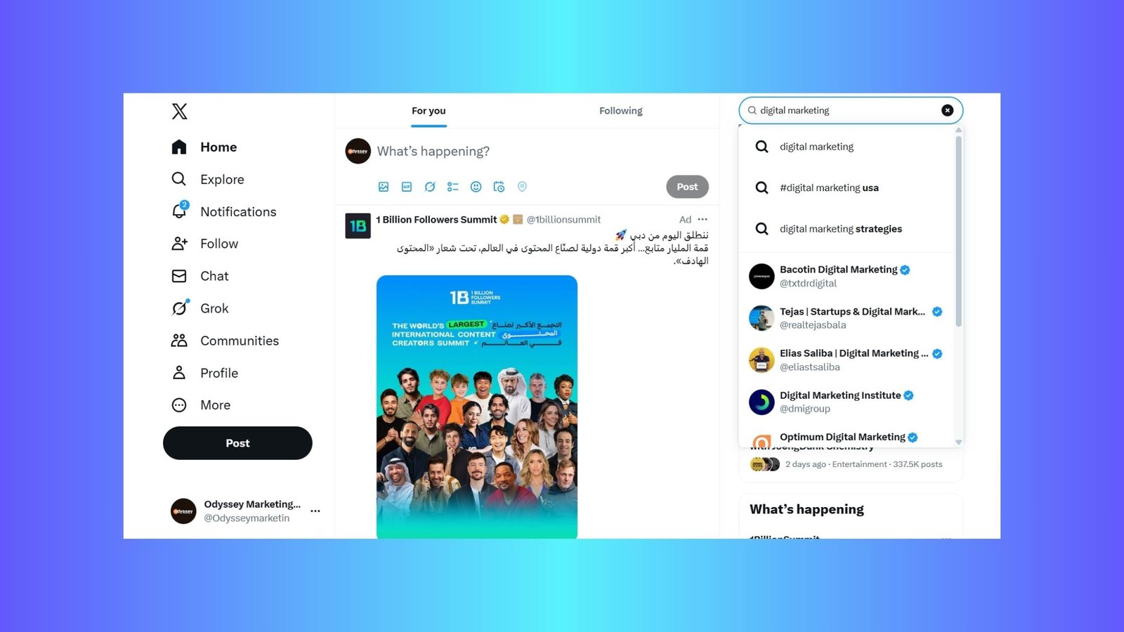 X (formerly Twitter) Forum