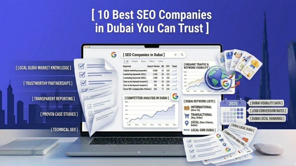 10 Best SEO Companies in Dubai You Can Trust
